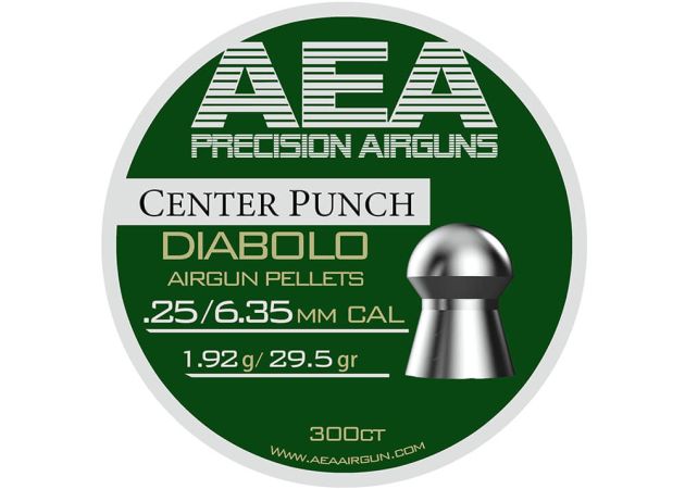 Airgun Pellets AEA Center Punch 6.35 mm 29.5 grain