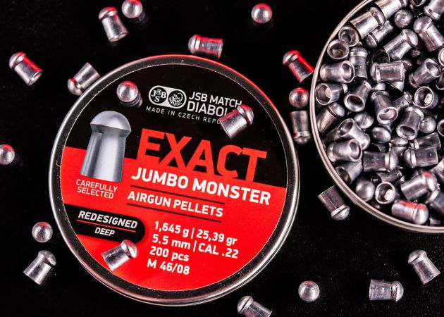 Airgun Pellets JSB Jumbo Exact Monster Redesigned Deep 5.52 mm