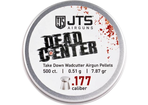 Airgun Pellets JTS Dead Center Precision Flat 4.5 mm 7.87 grain