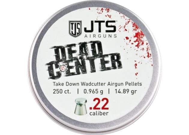 Airgun Pellets JTS Dead Center Precision Wadcutter 5.5 mm Airgun Pellets JTS Dead Center Precision Wadcutter 5.5 mm