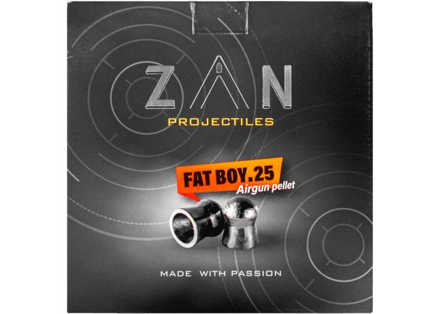 Airgun Pellets ZAN Projectiles Fat Boy 6.35 mm 31.5 grain 