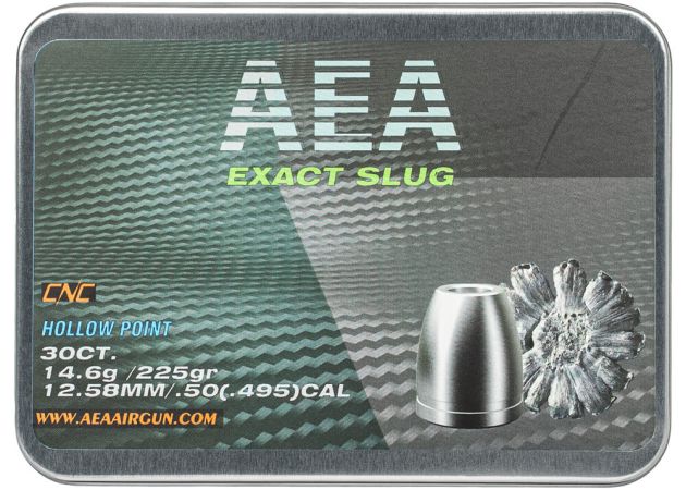 Airgun Slugs AEA Exact CNC 12.7 mm 225 grain (.495)