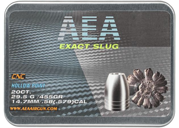 Airgun Slugs AEA Exact CNC 14.73 mm 455 grain (.579)