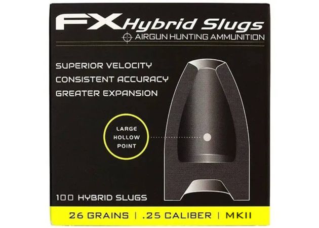 Airgun Slugs FX Hybrid MKII 6.35 mm 26.3 grain (.250)
