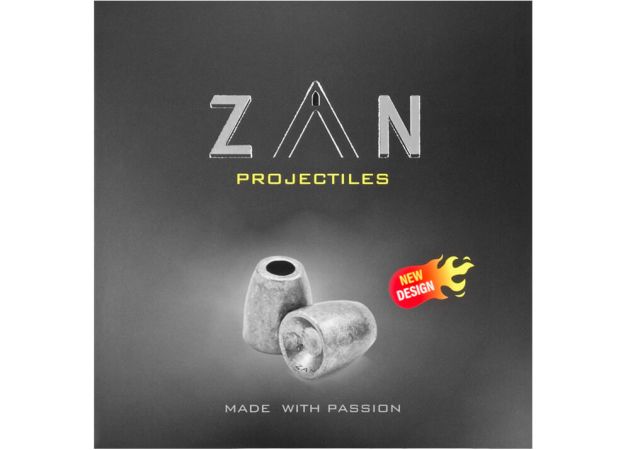 Airgun Slugs ZAN Projectiles 5.5 mm HP 40 grain (.217) 