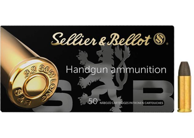 Kogelpatonen Sellier & Bellot .32 S&W-Long LRN 100 grain