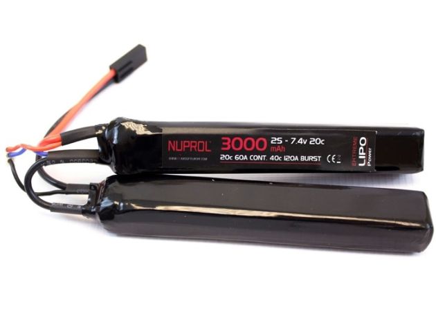 Battery Nuprol LiPo 7.4v 3000mAh Nunchuck