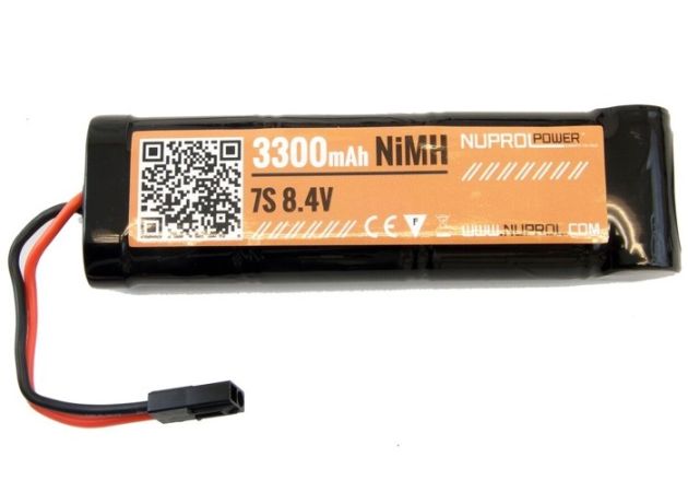 Battery Nuprol NiMH 8.4v 3300mAh Large