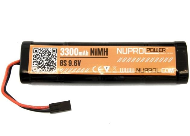 Batterij Nuprol NiMH 9.6v 3300mAh Large
