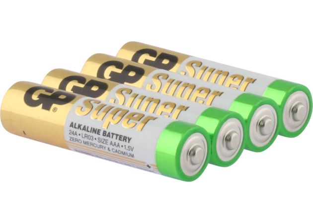 GP Super Alkaline Batterie AAA Micro 1,5V 24er Pack