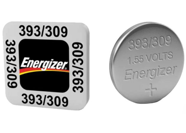 Cell Battery Energizer 393/309 (AG5/LR754) 1.55V