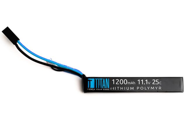 Battery Titan LiPo 11.1V 1200mAh Stick Mini-Tamiya