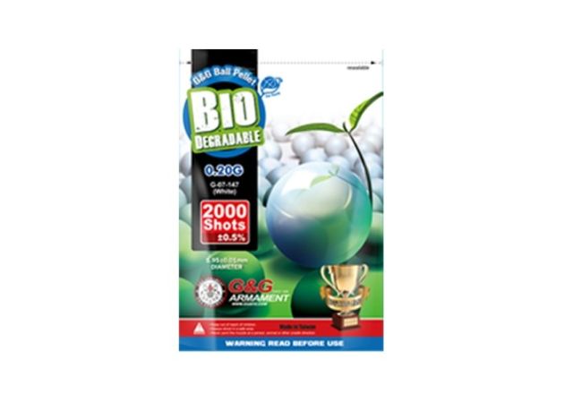 BBs G&G Bio White 2000 pcs