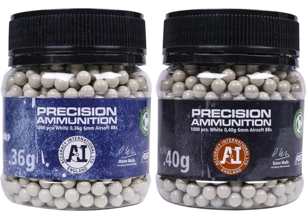 BBs Accuracy International Precision Ammunition Bio White 1000 pcs