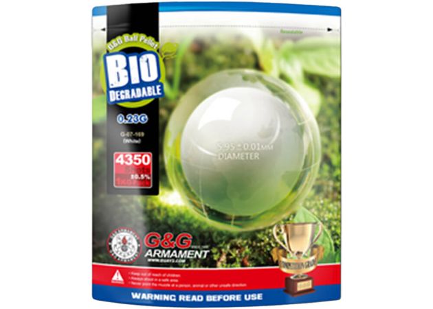 BBs G&G Bio 0.23 White Bag 4350 pcs