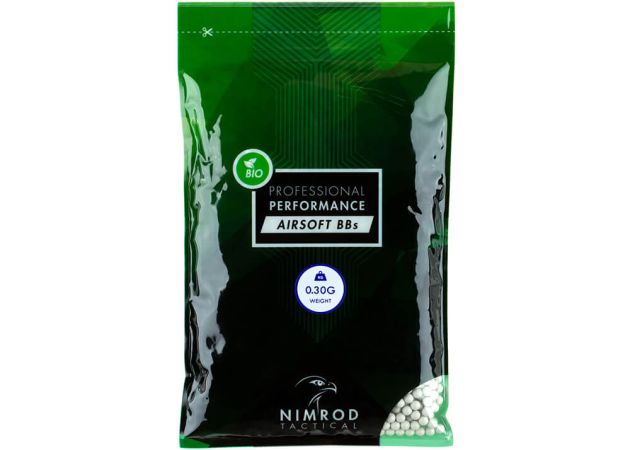 BBs Nimrod Professional Performance Bio 0.30 White 3335 pcs