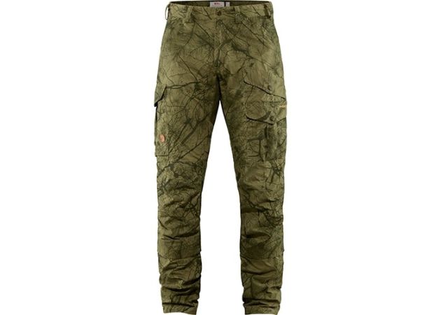 Pants Fjällräven Barents Pro Hunting Green Camo/Deep Forest