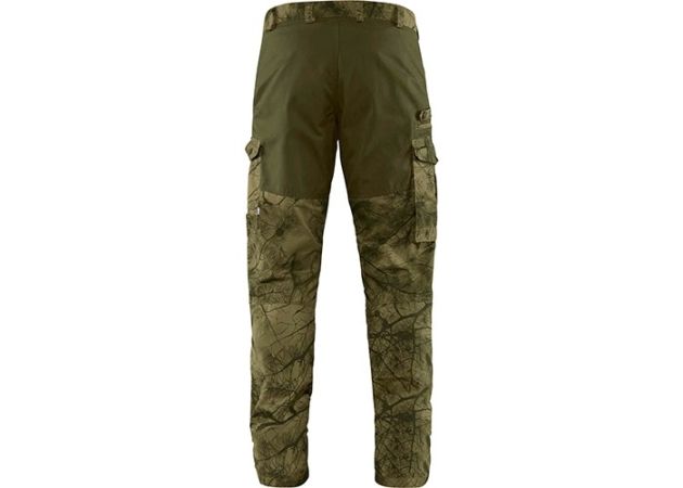 Trousers Fjallraven Barents Pro Hunting Green Camo Deep Forest