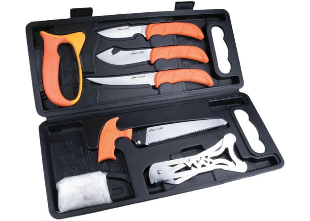 Butcher Knife Set Outdoor Edge Wild Pak 8-Piece