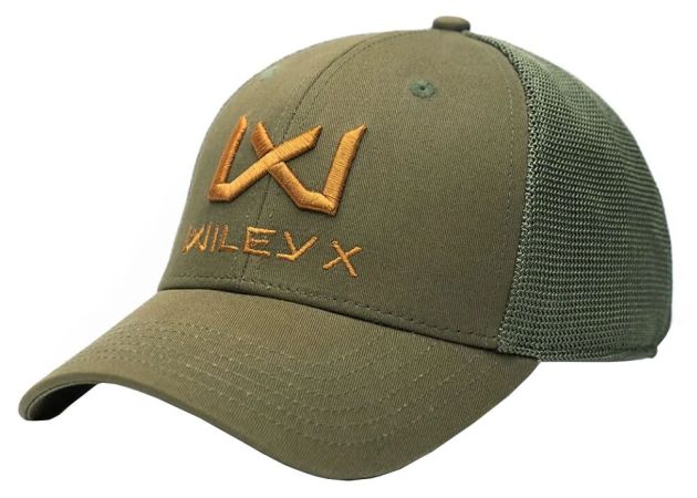 Cap Wiley X - Trucker Hat - Olive Green/Tan