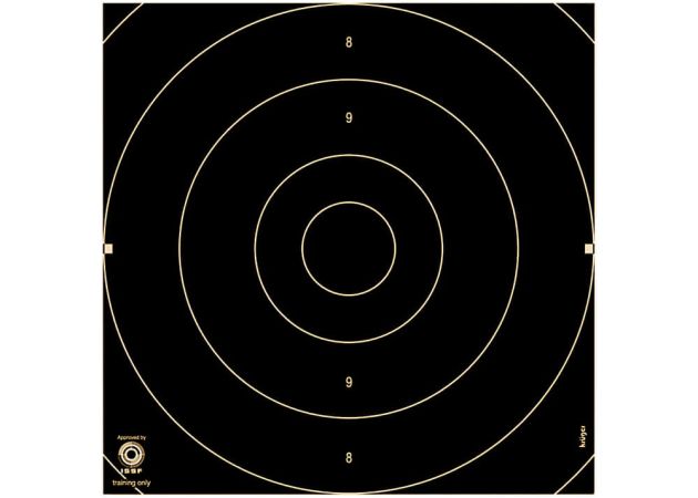 Centre for olympic rapid fire pistol target 25 m 3230 26x26