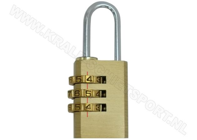 Padlock CJSJ CR-04B Resettable Combination