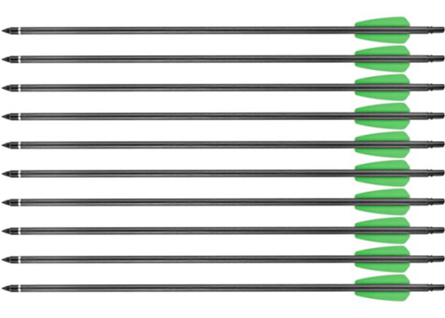 Bow Arrows Ek Archery Whipshot Carbon 15" 10-Pack