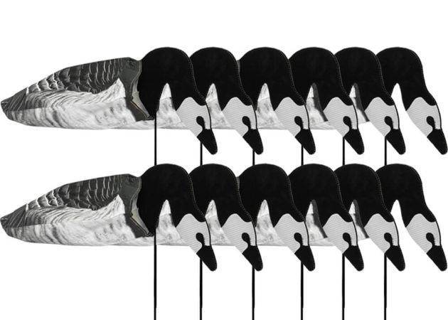 Decoy Sillosocks 2D Barnacle Goose Feeding 12-Pack