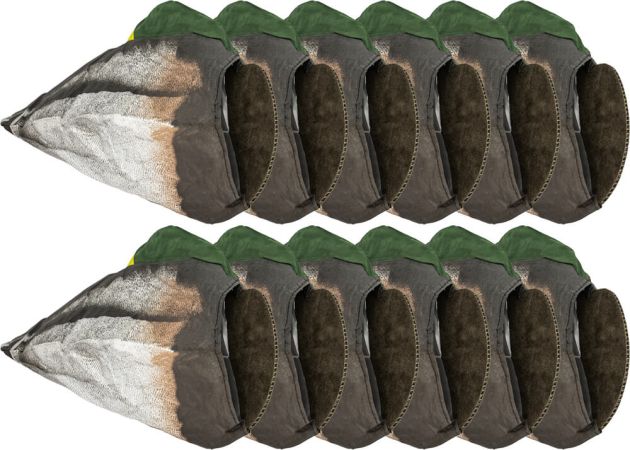 Decoy Sillosocks 2D Mallard Drake Sleeper 12-Pack