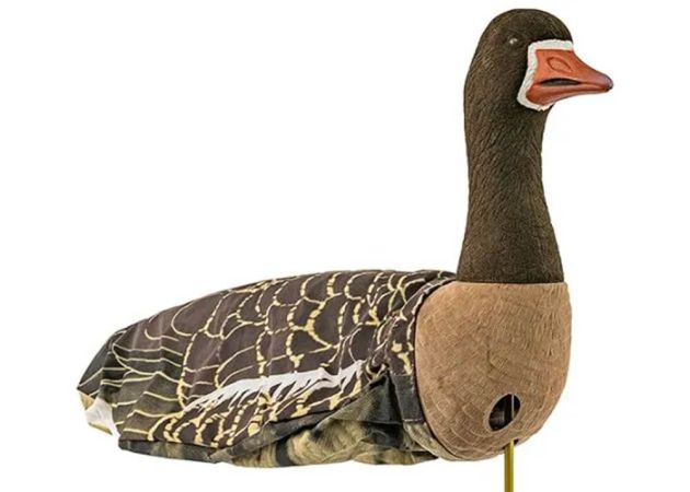 Ganzenlokker Sillosocks 3D Grauwe Gans Statig