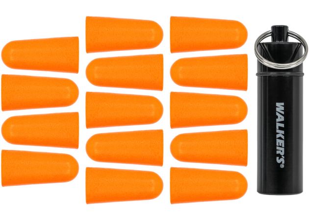 Ear Plugs Walker's Orange Soft Foam 7-Pack
