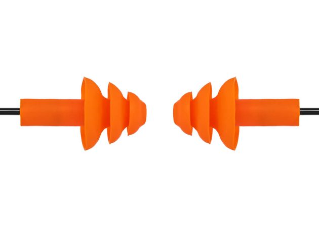 Oorpluggen Walker's Orange Soft Foam met Koord 2-Pack