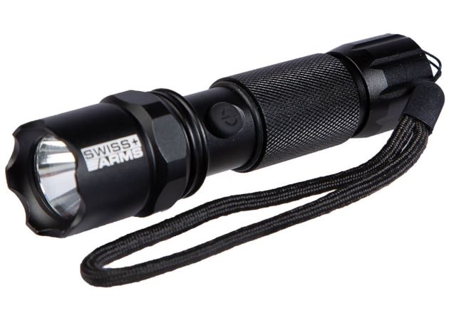 Flashlight Swiss Arms Rechargeable Green Light