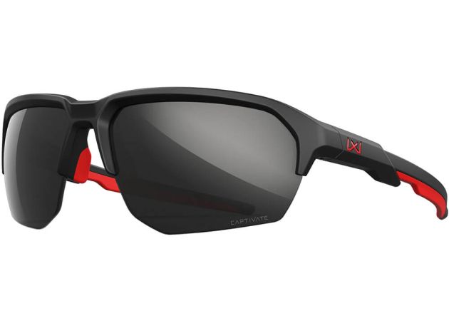 Glasses Wiley X Jakl American Sniper Signature - Black Red Rubber Frame