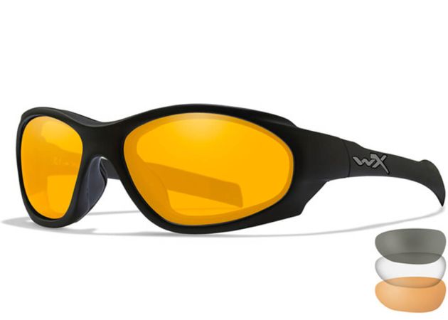 Bril Wiley X XL-1 Advanced Comm 2.5 Grey/Clear/Rust Black Frame