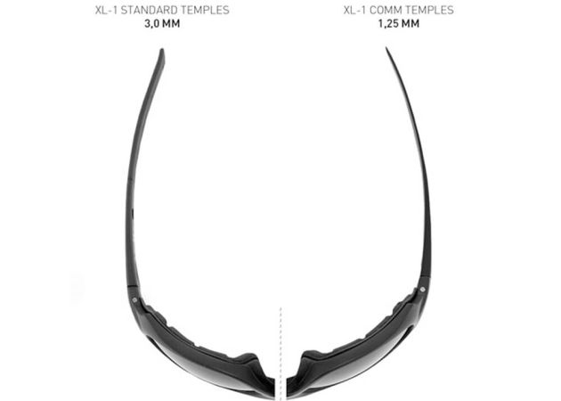 Glasses Wiley X XL-1 Advanced Comm 2.5 Grey/Clear/Rust Black Glasses Wiley X XL-1 Advanced Comm 2.5 Grey/Clear/Rust Black