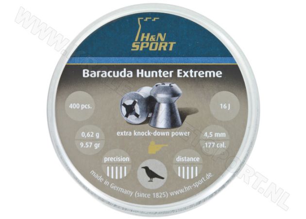 Airgun Pellets H&N Baracuda Hunter Extreme 4.5 mm 9.57 grain
