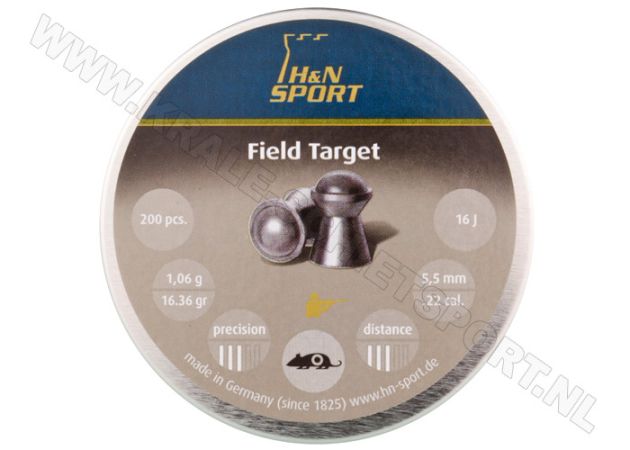 Airgun Pellets H&N Field Target 5.5 mm 16.36 grain