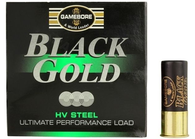 Hagelpatronen Gamebore Black Gold Steel kal. 12 28 gram