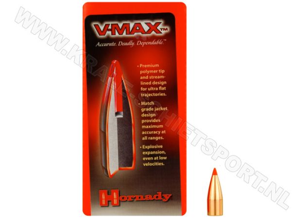 Kogelkoppen Hornady .30 V-Max 110 grain