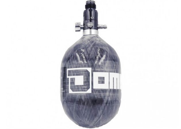 HPA Tank Dominator 48/4500 Carbon 0.8 liters 310 bar with Pressure Gauge