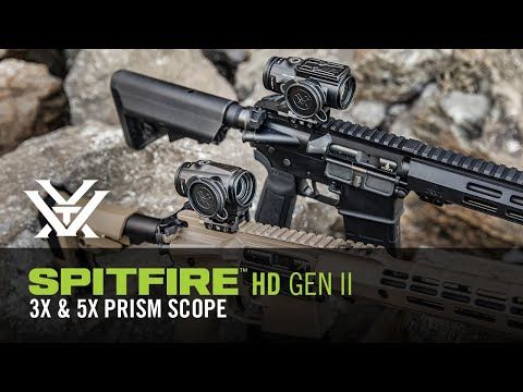 Red Dot Vortex Spitfire HD Gen II 3x
