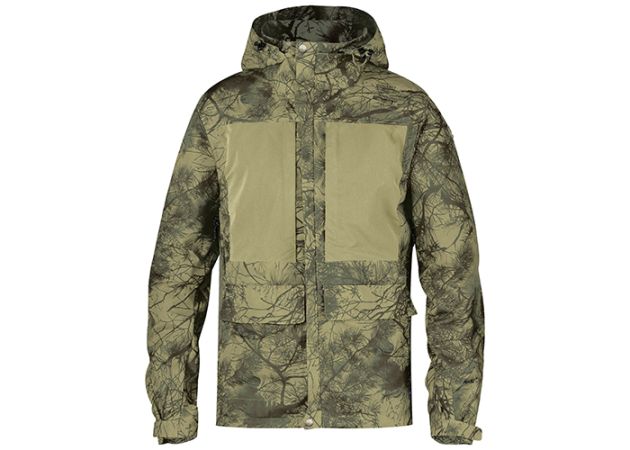 Jacket Fjällräven Lappland Hybrid Green Camo / Laurel Green