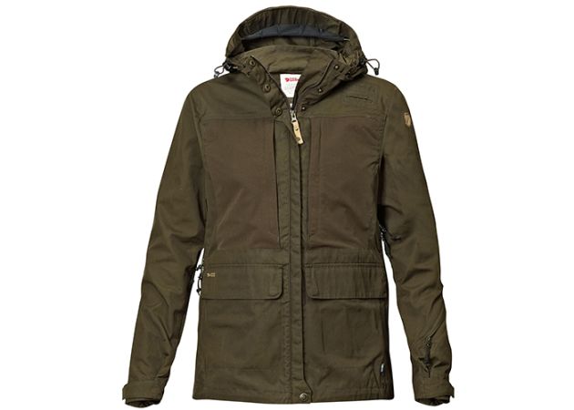 Jacket Fjällräven Lappland Hybrid Women Dark Olive