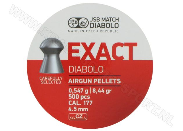 Airgun Pellets JSB Exact Diabolo 4.5 mm 8.44 grain