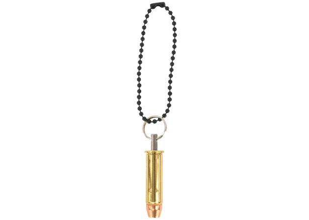 Bullet Keychain Copper & Brass .38 Special Hollow Point