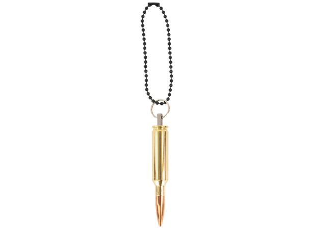 Bullet Keyring Copper & Brass 6.5 Creedmoor FMJ