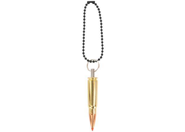 Bullet Keychain Copper & Brass 7.62x39 AK47 Red Spark