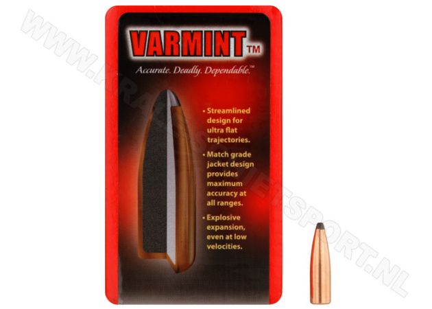 Kogelkoppen Hornady Varmint .243 SP 87 grain