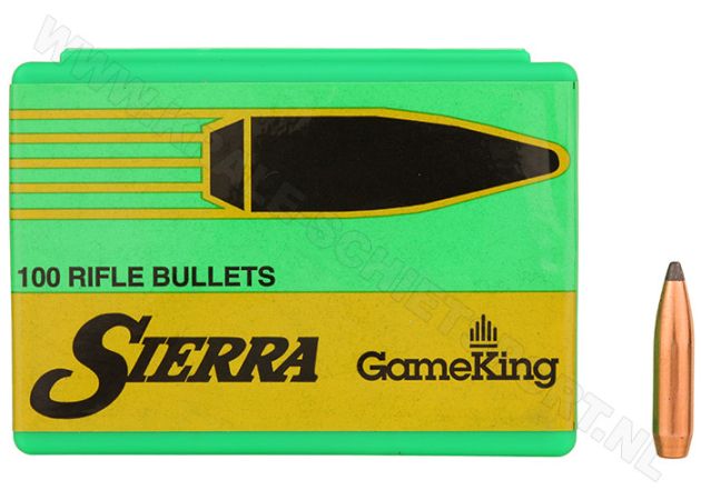 Kogelkoppen Sierra GameKing .264 SBT 140 grain